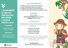 L’Ajuntament ultima els preparatius per oferir l’Escola d’Estiu l’Illa