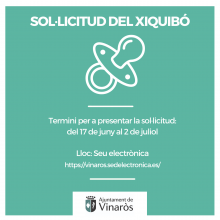Sol·licitud del Xiquibó