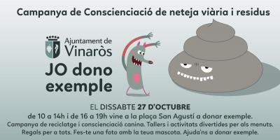 Vinaròs continua amb la campanya de conscienciació “Jo dono exemple”