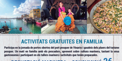“La Mar de Vinaròs”, jornada de portes obertes de turisme pesquer a la llotja del Port de Vinaròs