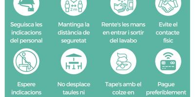Recomendaciones básicas para el sector de la hostelería